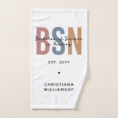 Aangepast BSN-bachelor voor wetenschap in verpleeg Handdoek (Handdoek)