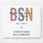 Aangepast BSN-bachelor voor wetenschap in verpleeg Muismat (Voorkant)