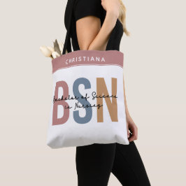 Aangepast BSN-bachelor voor wetenschap in verpleeg Tote Bag