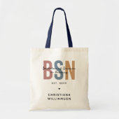 Aangepast BSN-bachelor voor wetenschap in verpleeg Tote Bag (Voorkant)