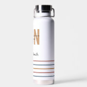 Aangepast BSN-bachelor voor wetenschap in verpleeg Waterfles (Achterkant)