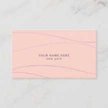 Aangepast budget Moderne Abstracte golven Visiteka