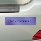 Aangepast Bumpersticker (Op auto)