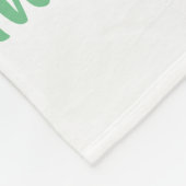 Aangepast Bunny Kawaii Fleece Deken (Hoek)