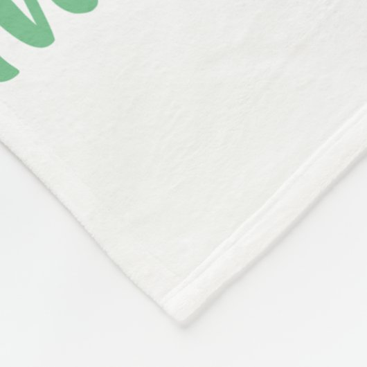 Aangepast Bunny Kawaii Fleece Deken (Hoek)