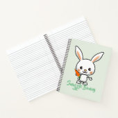 Aangepast Bunny Kawaii Notitieboek (Binnen)