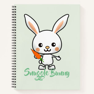 Aangepast Bunny Kawaii Notitieboek