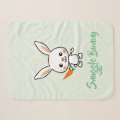 Aangepast Bunny Kawaii Sherpa Deken (Voorkant (horizontaal))