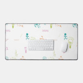 Aangepast bureaubladmat bureaumat (Keyboard & Muis)