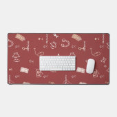 Aangepast bureaubladmat bureaumat (Keyboard & Muis)