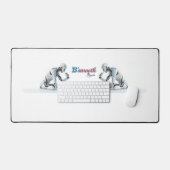 Aangepast bureaumatje bureaumat (Keyboard & Muis)