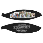 Aangepast cadeau aan mijn kleinzoon met 5 foto's basketbal (Panelen)