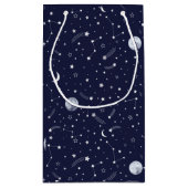 Aangepast cadeau - Celestial minimalistisch Collec Klein Cadeauzakje (Achterkant)