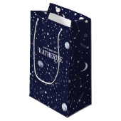 Aangepast cadeau - Celestial minimalistisch Collec Klein Cadeauzakje (Voorkant Gekanteld)