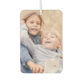 Aangepast cadeau, familie Foto gepersonaliseerd Luchtverfrisser (Voorkant)