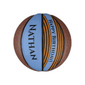 Aangepast cadeau! Fun Birthday basketbal (Verticaal)