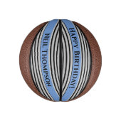 Aangepast cadeau! Happy Birthday basketbal (Verticaal)