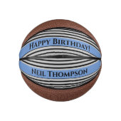 Aangepast cadeau! Happy Birthday basketbal (Voorkant)