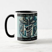 Aangepast cadeau voor artsen mok (Links)
