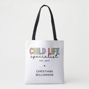Aangepast cadeau voor Certified Child Life Special Tote Bag