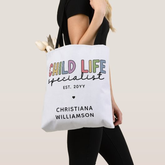 Aangepast cadeau voor Certified Child Life Special Tote Bag (Dichtbij)