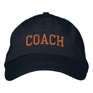 Aangepast cadeau voor coach geborduurde pet