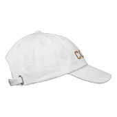Aangepast cadeau voor coach geborduurde pet (Rechts)