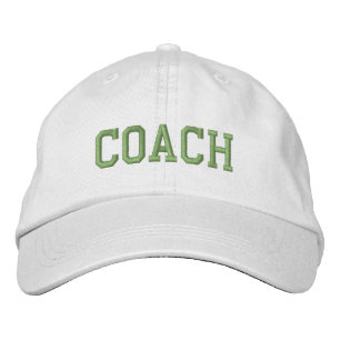 Aangepast cadeau voor coach geborduurde pet
