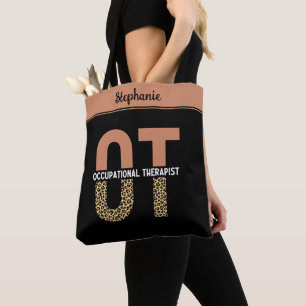 Aangepast cadeau voor ergotherapeut OT waardering Tote Bag