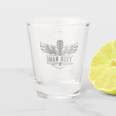 Aangepast cadeau voor gitaristen Drinkware Bar Gla Shot Glas (Achterkant)