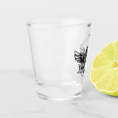 Aangepast cadeau voor gitaristen Drinkware Bar Gla Shot Glas (Links)