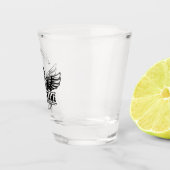 Aangepast cadeau voor gitaristen Drinkware Bar Gla Shot Glas (Rechts)