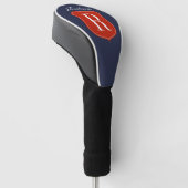 Aangepast cadeau voor golfers op golfers voor mono golfheadcover (Schuin)