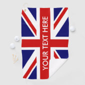 Aangepast cadeau voor golfhanddoeken van de Britse Golfhanddoek (Insitu)