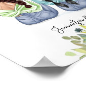 Aangepast cadeau voor je beste vriend - kies offer poster (Hoek)