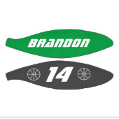 Aangepast cadeau voor kleine mini-basketbal kind o basketbal (Panelen)