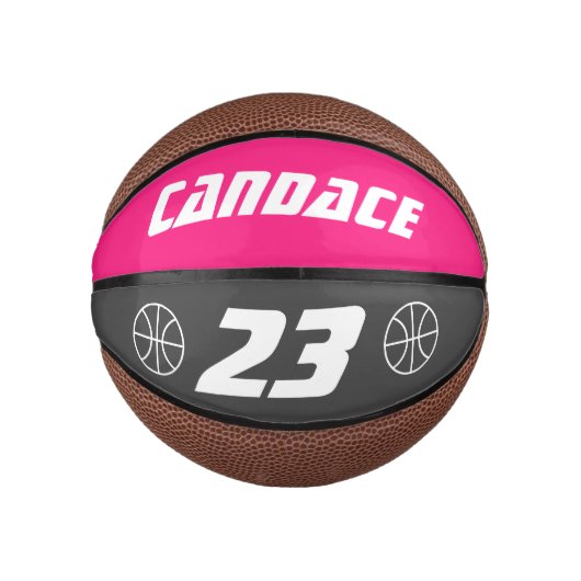 Aangepast cadeau voor kleine mini-basketbal kind o basketbal (Voorkant)