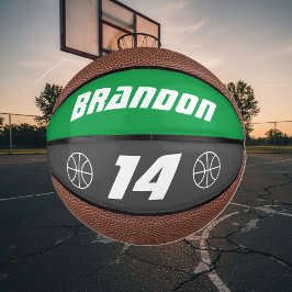 Aangepast cadeau voor kleine mini-basketbal kind o basketbal