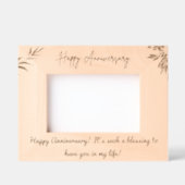 Aangepast cadeau voor koppels Gepersonaliseerde fo Gegraveerde Lijstjes (Voorkant)