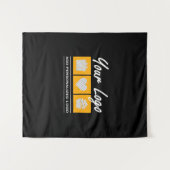 Aangepast Cadeau Voor Mannen Verjaardag Hij Vader Wandkleed (Voorkant (horizontaal))