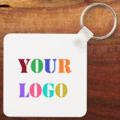 Aangepast cadeau voor Sleutelhanger voor zakelijke (Achterkant)