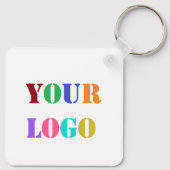Aangepast cadeau voor Sleutelhanger voor zakelijke (Achterkant)