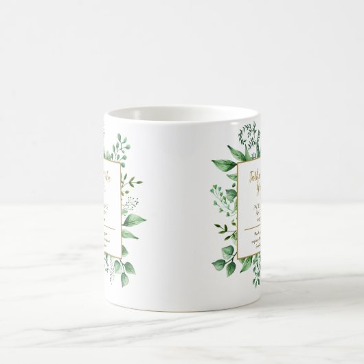 Aangepast Cadeau voor Vader van de Bruidegom Koffiemok (Center)