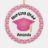 Aangepast cadeau voor verpleegkundig Afstuderen Keramisch Ornament (Voorkant)