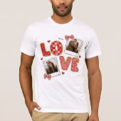 Aangepast cadeau voor vriend/vriendin t-shirt (Voorkant)