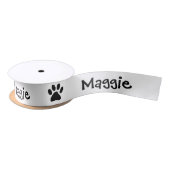 Aangepast cadeaubon voor tapafdrukken voor gezelsc satijnen lint (Spoel)