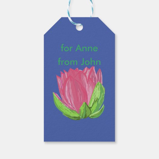 Aangepast Cadeaulabel (Achterkant)