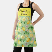 Aangepast cadeautje Happy Bright Lemons Kitchen Sc Schort (Insitu)