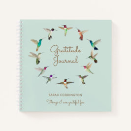 Aangepast California Hummingbird Gratitude-noteboo Notitieboek