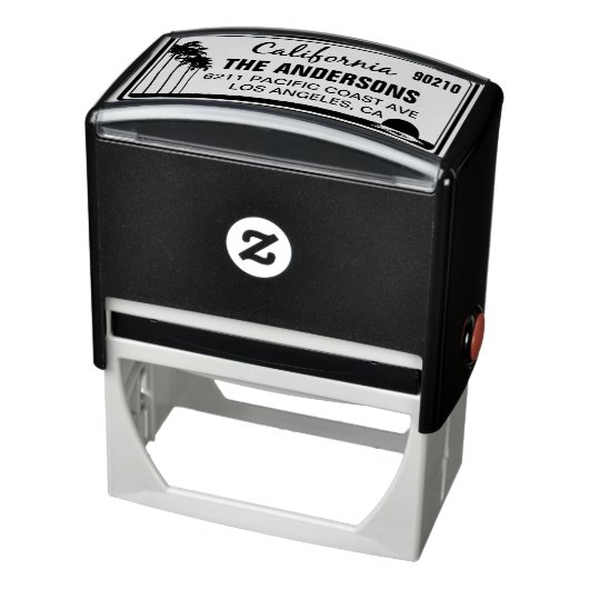 Aangepast Californische Bord Adres Stempel (Product)